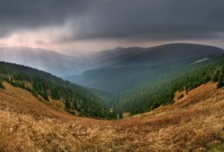 panorama z vrcholu KS_archiv DSVČ