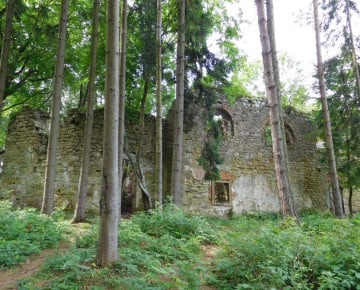Ruins of church Narození Panny Marie